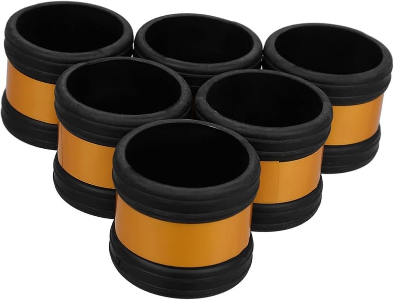 Black Rubber Scaffolding Pipe Caps Easy Installation for Construction Renovation - Image 1